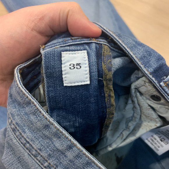 Robert Graham faded jeans 35W - Picture 5 of 6